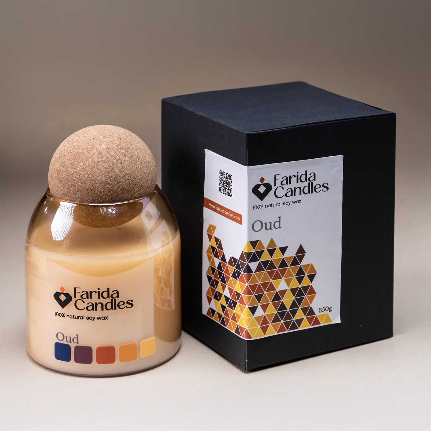 Oud Artisanal Jar Candle – Cork Top Edition